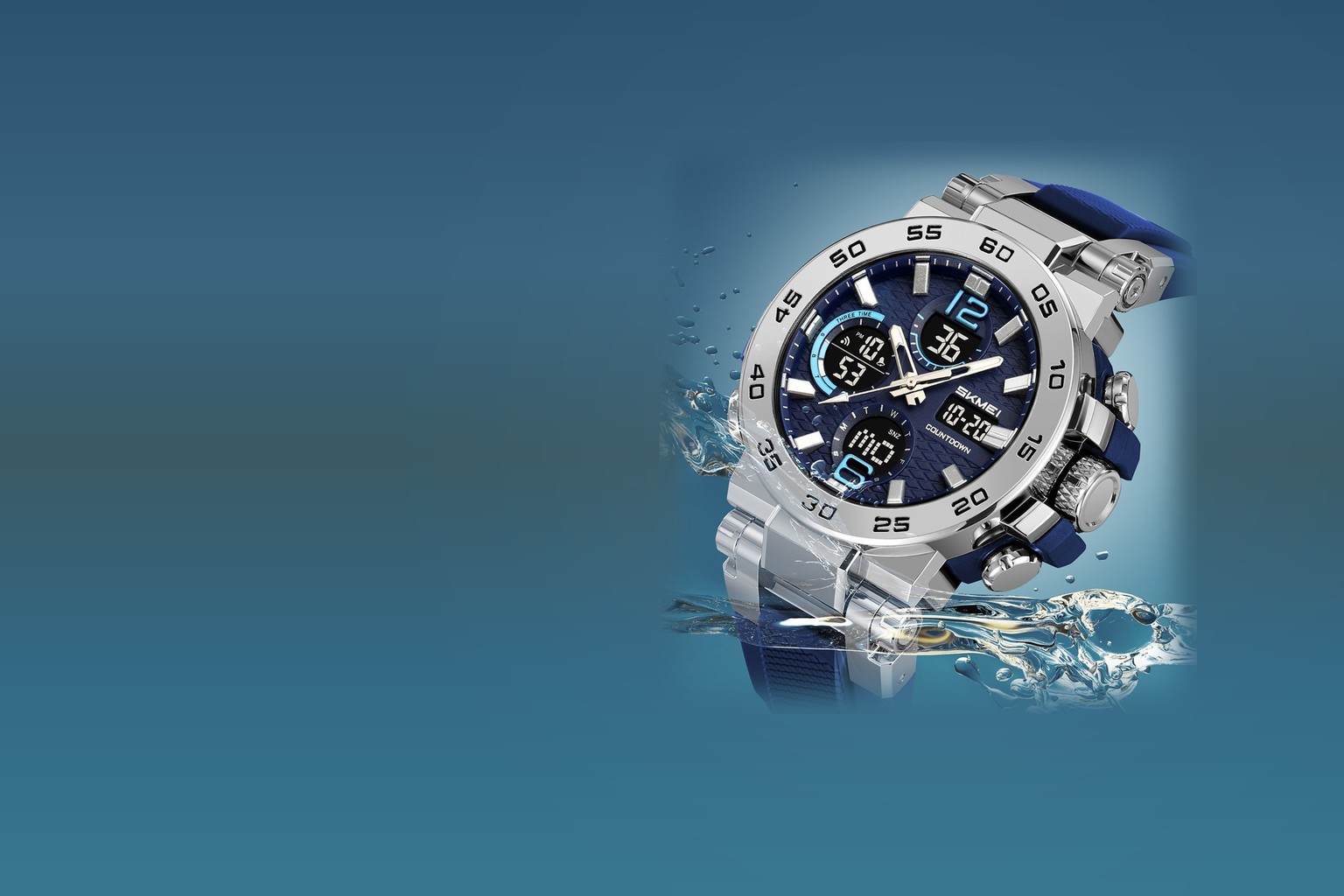 SKMEI Sports Watch campaign poster